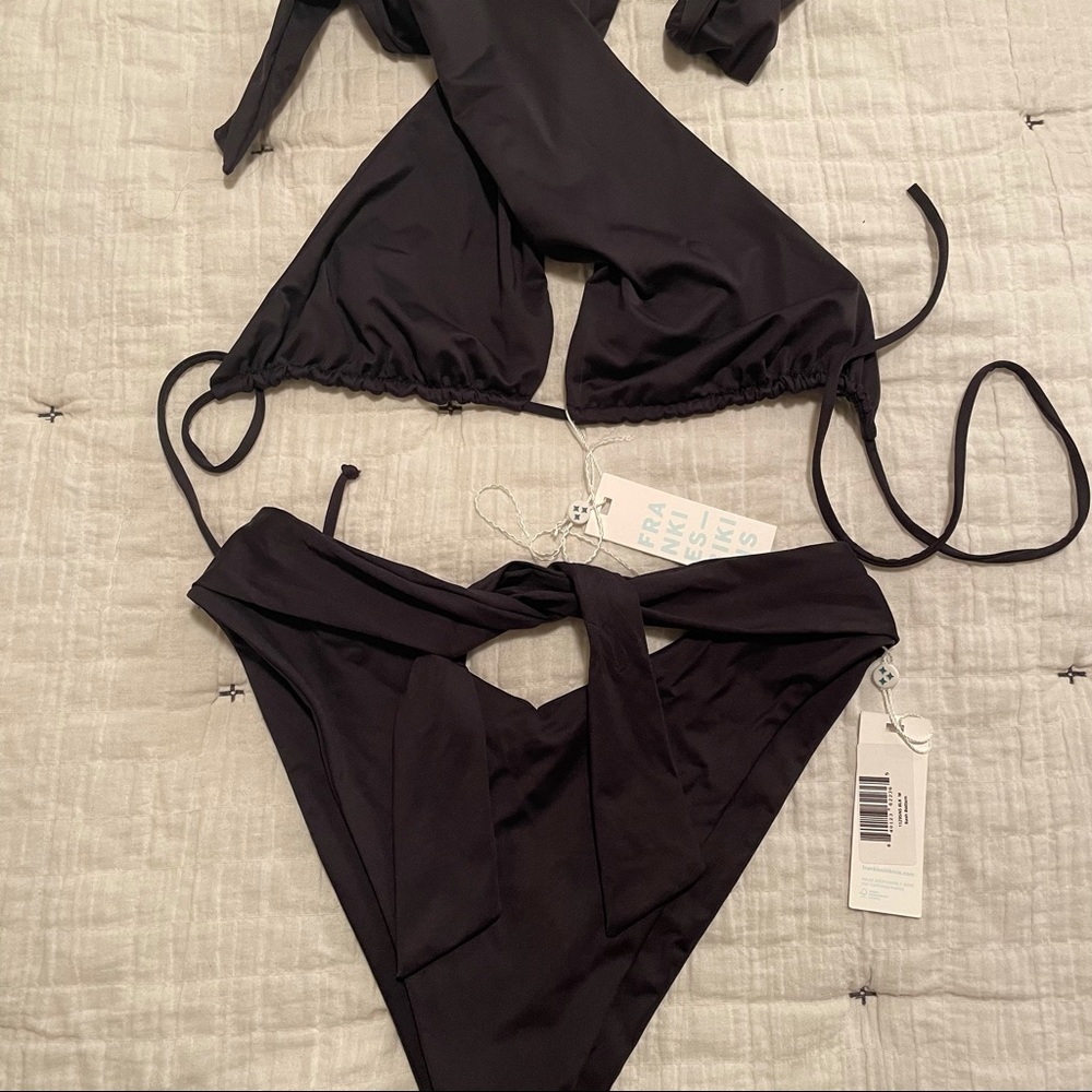 Frankie’s Bikinis Bash Bikini Set M Black